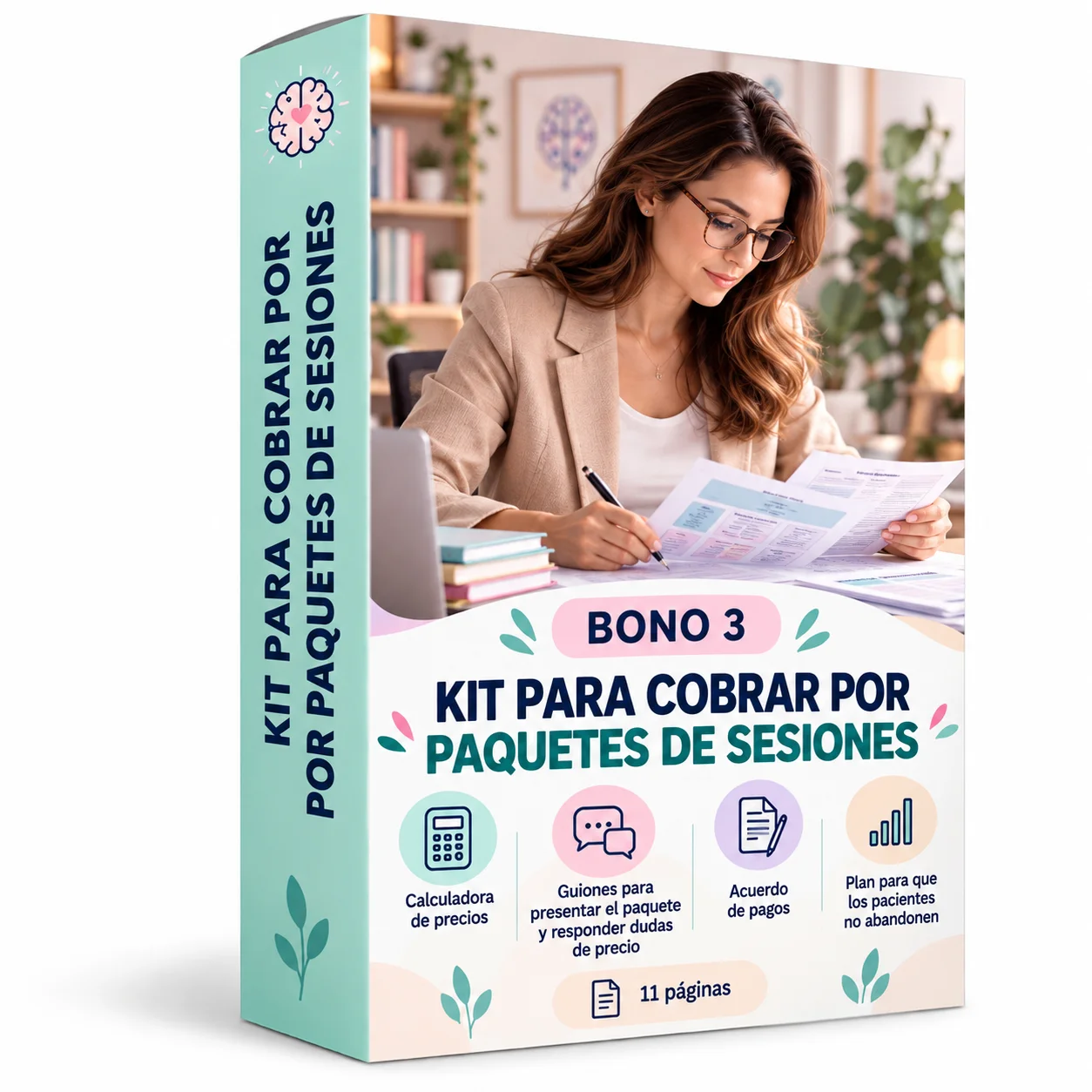 Kit para Cobrar por Paquetes de Sesiones y Lograr que tus Pacientes Terminen su Proceso
